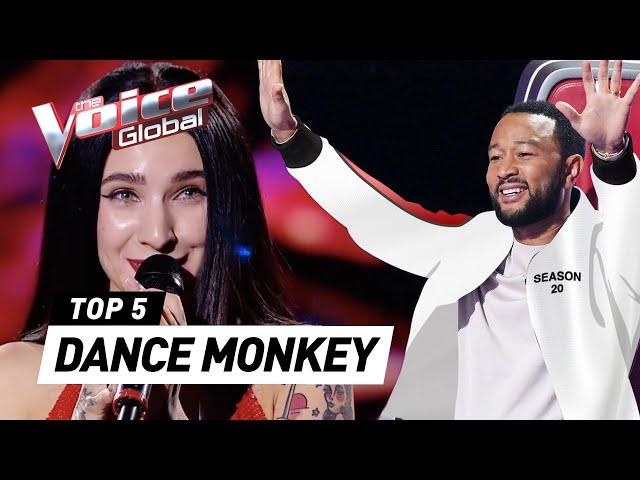 Best "DANCE MONKEY" Blind Auditions in The Voice