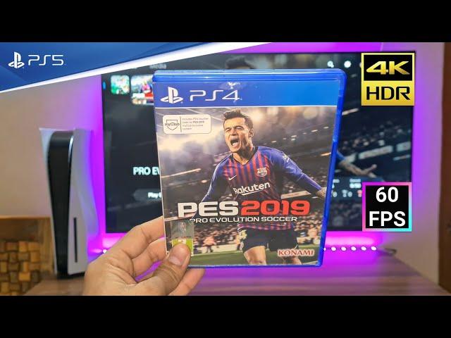 PES 19 in 2022 PS5 Gameplay (4K HDR 60FPS)