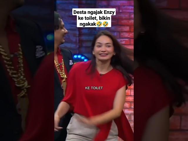 Desta Ngajak Enzy Ke Toilet, bikin ngakak