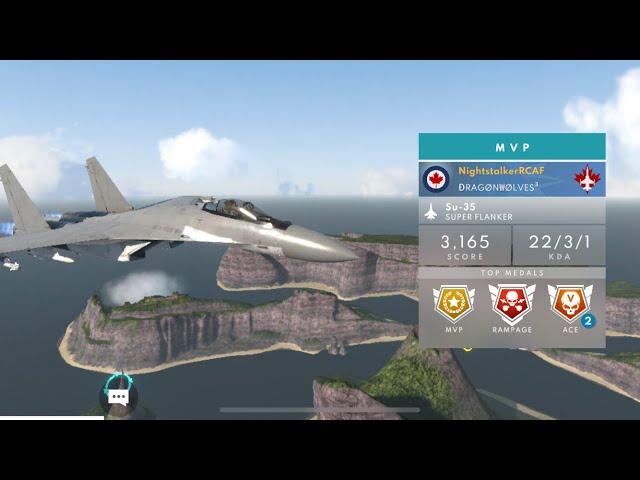 Su35 super flanker gameplay (metalstorm)