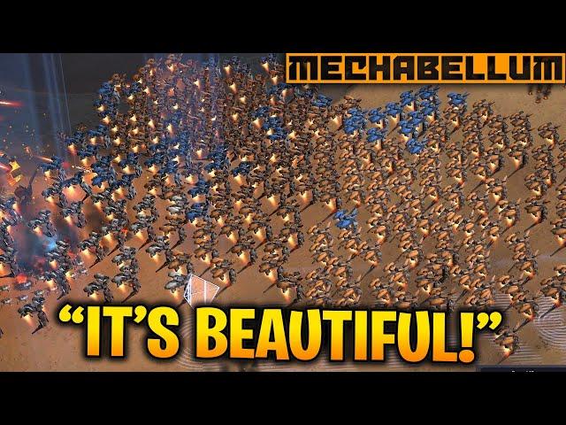 "HE BOUGHT 24X WASPS?!" - Most Unstoppable Swarm Strategy Ever? - Mechabellum FFA Cast