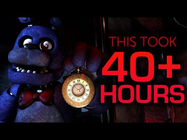 I Beat FNAF 1 But Every Night Takes 6 HOURS