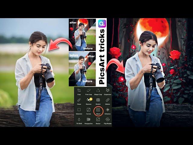 PicsArt new tricks photo editing ll background change photo editing ll photo edit #picsarttutorial