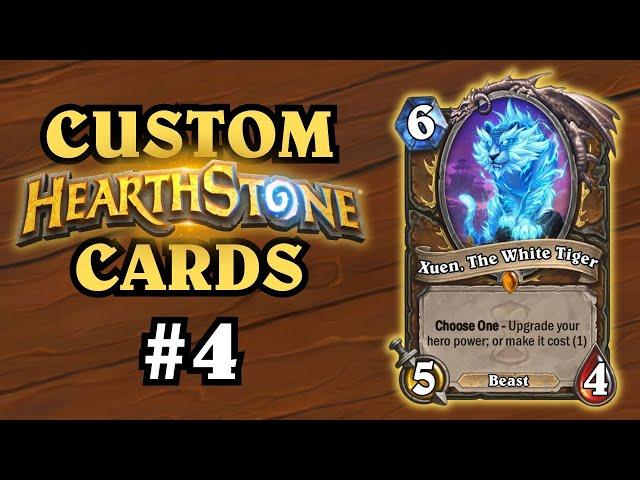 Druid Needs MORE Good Cards..? Custom Hearthstone Cards #4