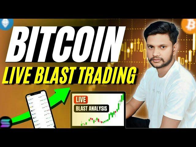 Live Crypto Trading | Bitcoin & Ethereum Scalp Trading | BTC, ETH, SOL Blast Analysis