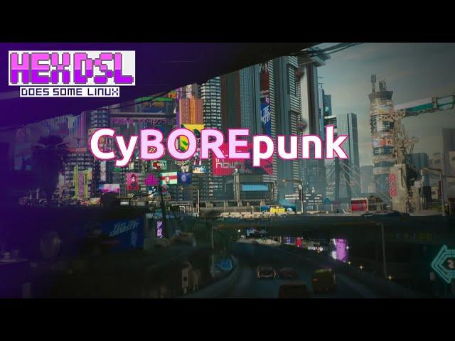 Cyberpunk 2077 is boring (Featuring Geforce Now game-play)