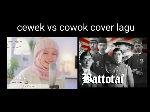 cewek vs cowok cover lagu by like: