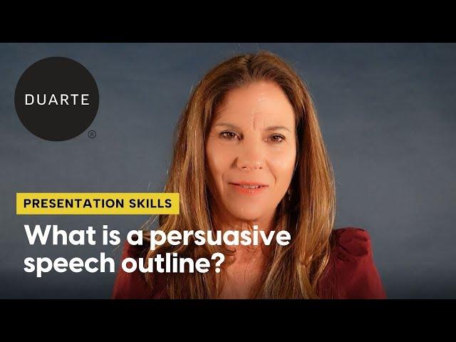 Presentation Skills: What is a Persuasive Speech Outline