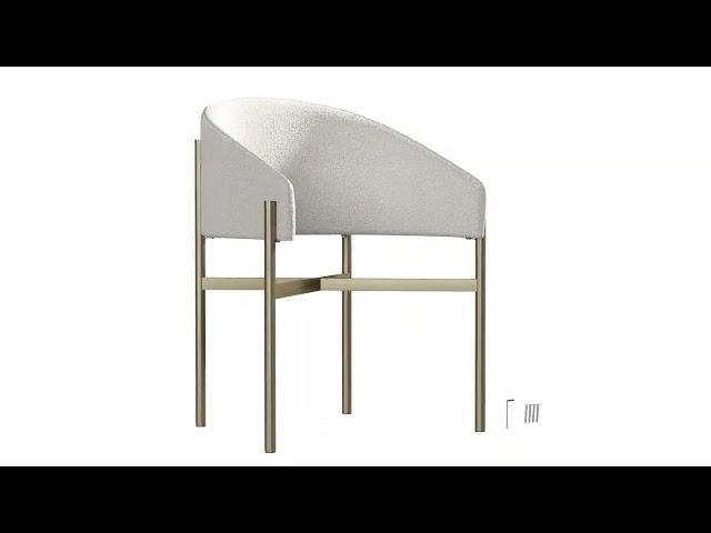 Solana Dining Chair: Assembly