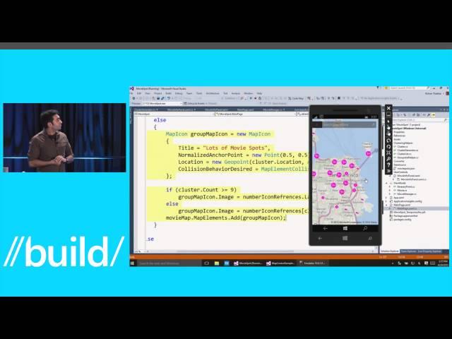 //Build 2015 - Leveraging Maps and Location in Your Windows Apps