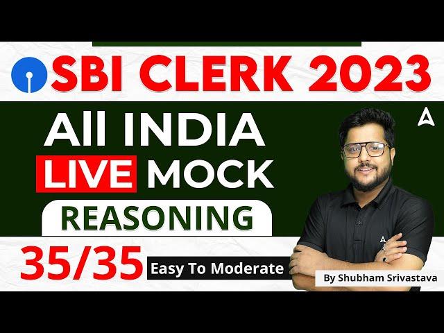 SBI Clerk 2023 | SBI Clerk Reasoning Mock Test | By Shubham Srivastava