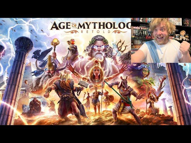 Age of Mythology: Retold trailer  - TheMythologyGuy reacts