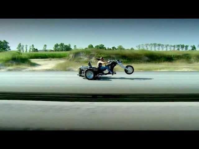 trike v8 two wheels  ride extreme