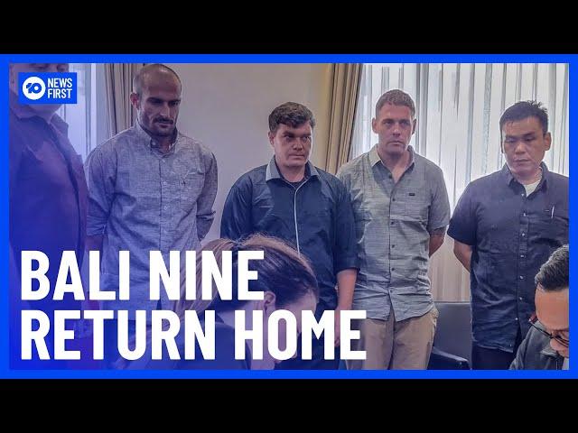 Final Members Of Bali Nine Free To Return Home | 10 News First