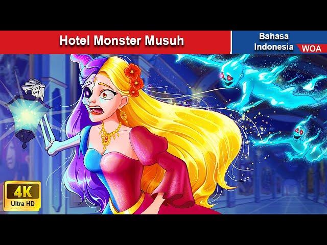 Hotel Monster Musuh ‍ Dongeng Bahasa Indonesia  WOA Indonesian Fairy Tales