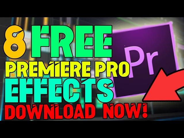 Free adobe premiere pro preset pack! Free Music Video Effects/transitions / DOWNLOAD NOW!