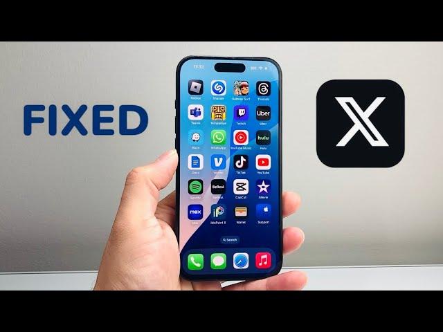 X (Twitter) Will Not Load on iPhone (FIXED)