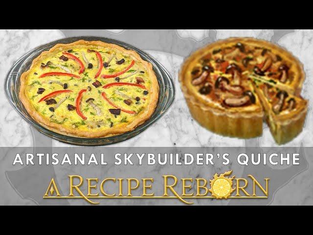 Artisanal Skybuilder's Quiche | Cooking Final Fantasy XIV Food