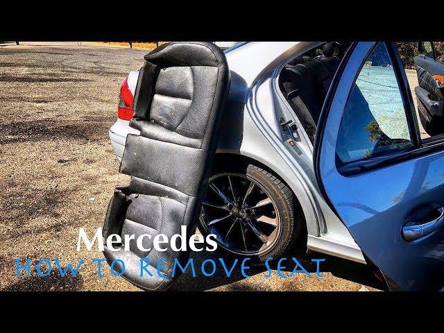 Remove Rear Seat on Mercedes | CarMAN