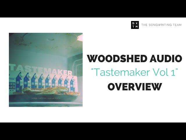 Pop Drum Samples Woodshed Audio Tastemaker Vol 1 [OVERVIEW]