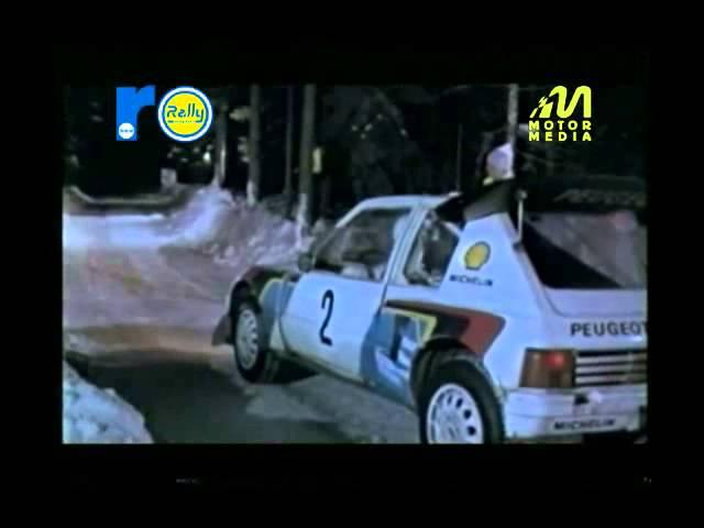 Group B Timo Salonen Peugeot 205 T16 club gtipowers