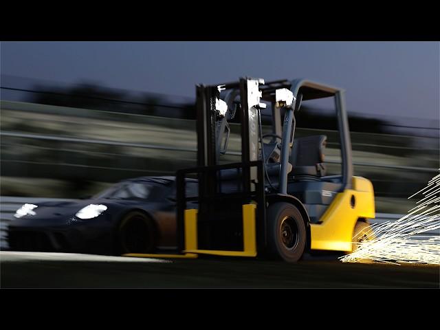 The Toyota Gazoo Racing GR Forklift GT3