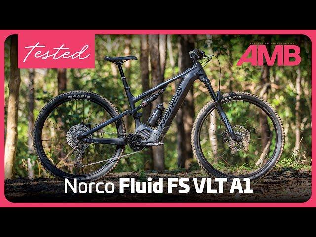 TESTED: 2022 Norco Fluid FS A1 VLT e bike review by AMB Magazine