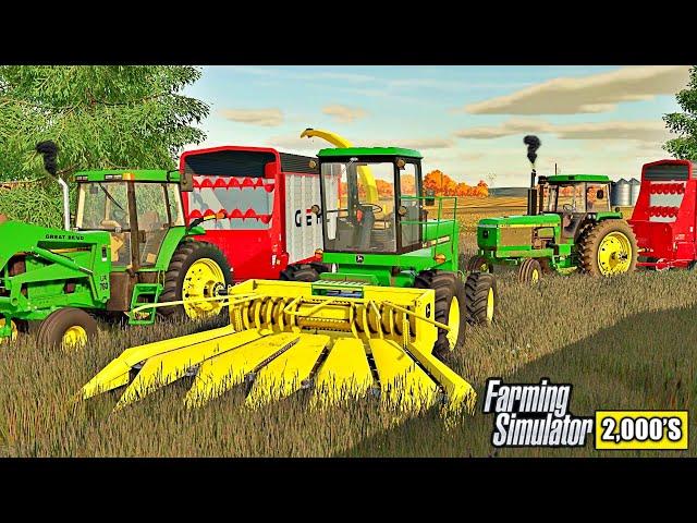 HELPING LOCAL FARMER IN NEED! SILAGE HARVEST (ROLEPLAY) FARMING SIMULATOR 22