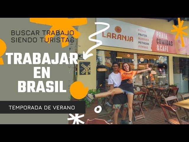 TRABAJAR EN BRASIL  SIENDO  TURISTA ARGENTINO  TEMPORADA EN LA PLAYA 