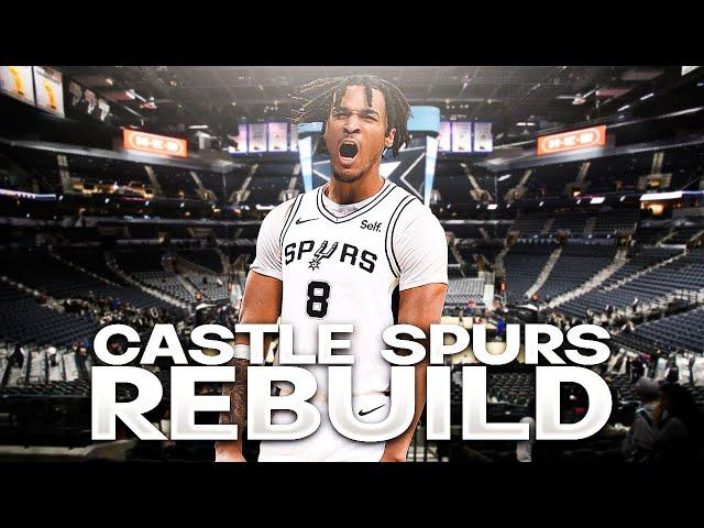 5-YEAR STEPHON CASTLE SPURS REBUILD! NBA 2K24