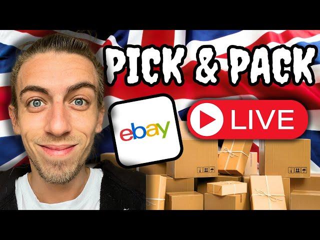 Pick & Pack With Me Live! + Weekend Haul Brand Vs Style VOTE - Ebay Awards 2024!