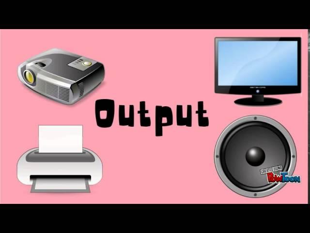 Input, output and storage devices