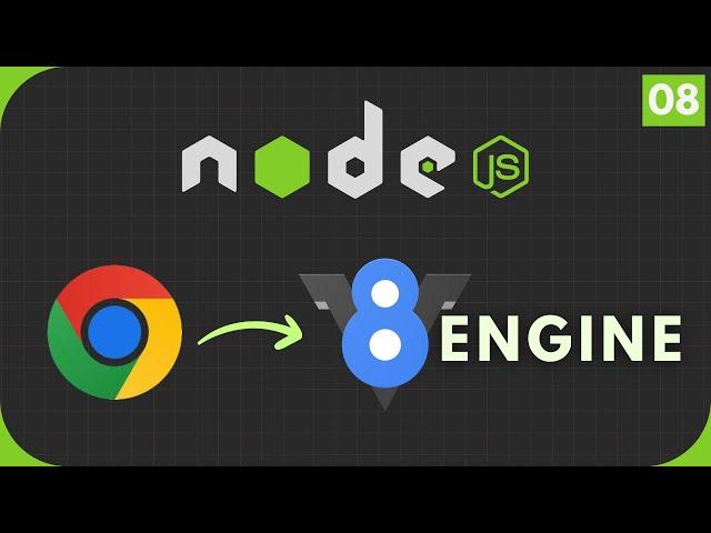 Node.js Tutorial #8 :  Chrome V8 Engine : The Heart of Modern JavaScript Explained ‍