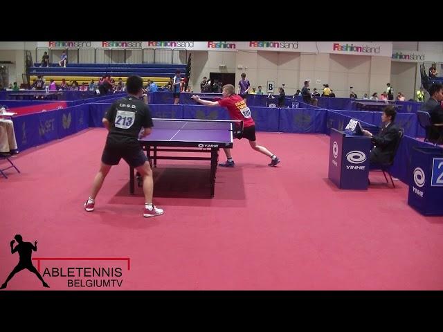 LAFFINEUR Louis - LIN Shindong TABLE TENNIS 2019