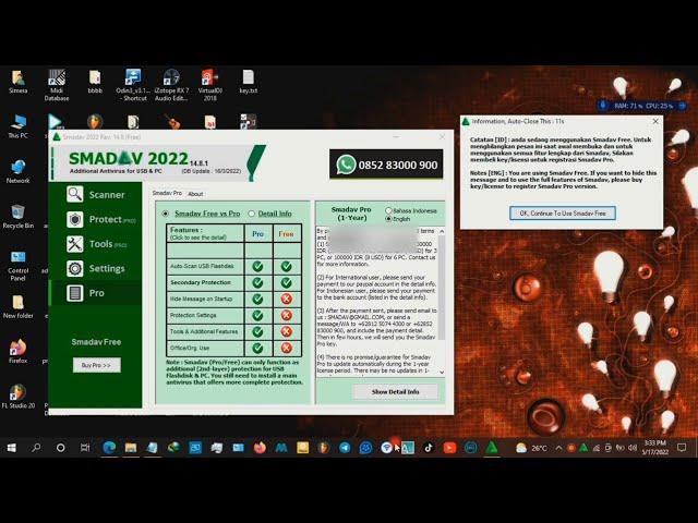 Activate your SmadAV 15.1 Update: Activate Pro Code for Windows PC