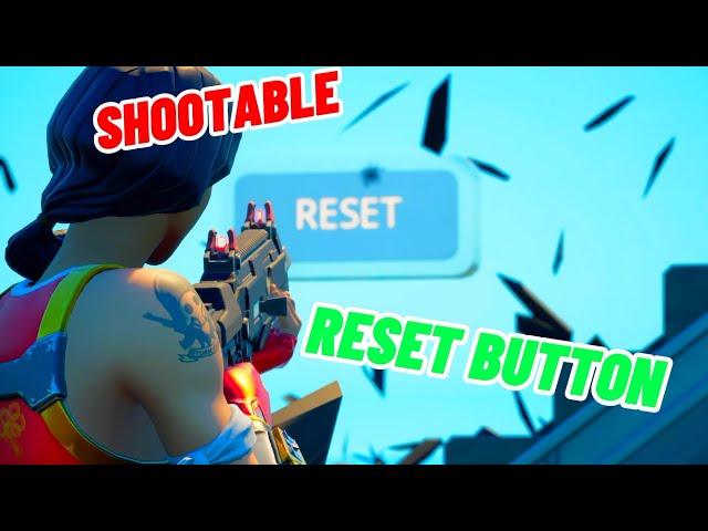 How to make a SHOOTABLE Reset Button!! -  (Tutorial)