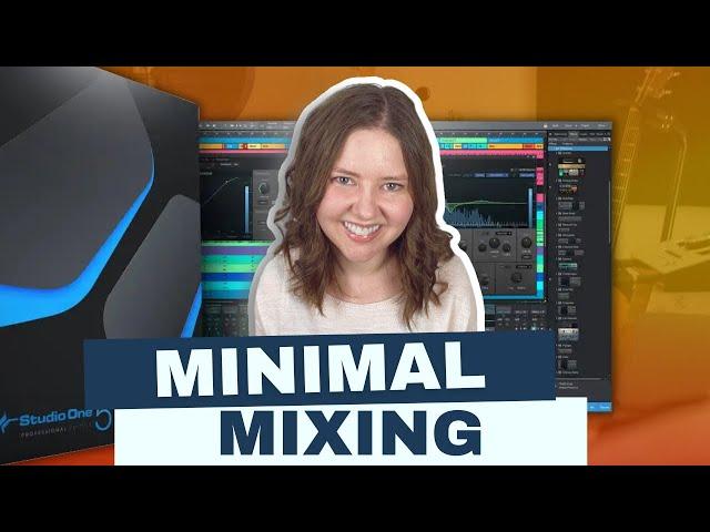 How to Mix Singer Songwriter Music in Presonus Studio One