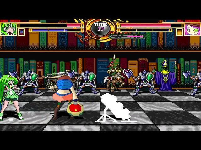 NICK54222 MUGEN: Cure March VS Pill Greeshno