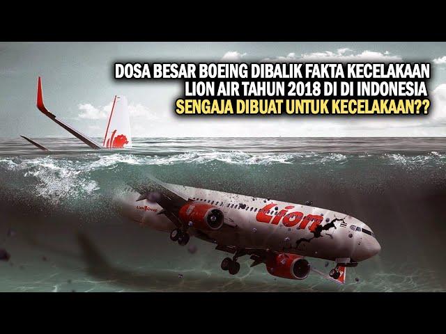 FAKTA DIBALIK JATUHNYA PESAWAT LION AIR TAHUN 2018 LALU - Alur Film Downfall