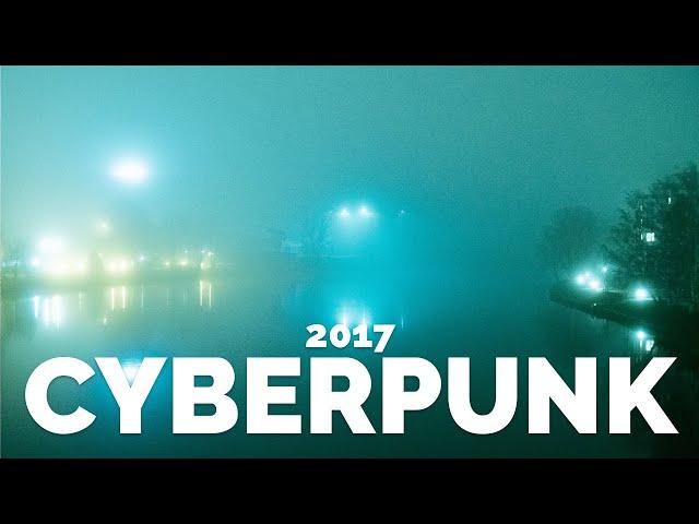 CYBERPUNK 2017 | Foggy Nights In Berlin | With A Vintage Minolta Lens #Shorts #Photography #Fujifilm