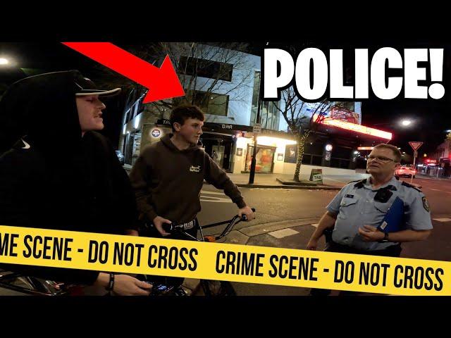 We Got Chased By Cops On Our Bikes!