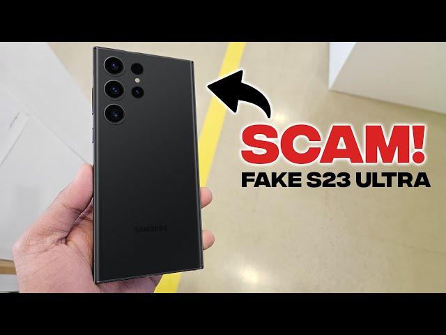 I found a FAKE S23 ULTRA Scam!