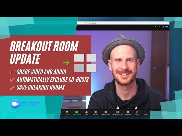 New Zoom Breakout Room Updates 5.10.0 #zoomupdate