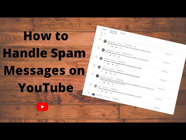 How to Handle Spam Comments and Trolls on YouTube || Block Spam and bots completely