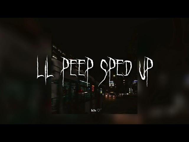 lil peep (sped up) playlist