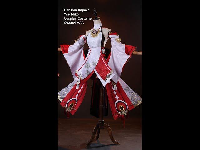 Genshin Impact Yae Miko Cosplay Costume Dressing Tutorial & Showcase