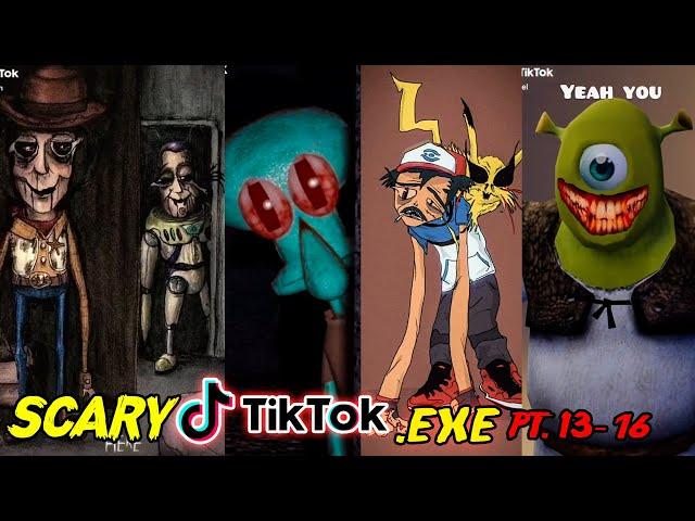 SCARY TIKTOK.EXE pt.13-16 | RUINED CHILDHOOD TIKTOKS YOU SHOULDN'T WATCH ALONE | CURSED ANIMATIONS