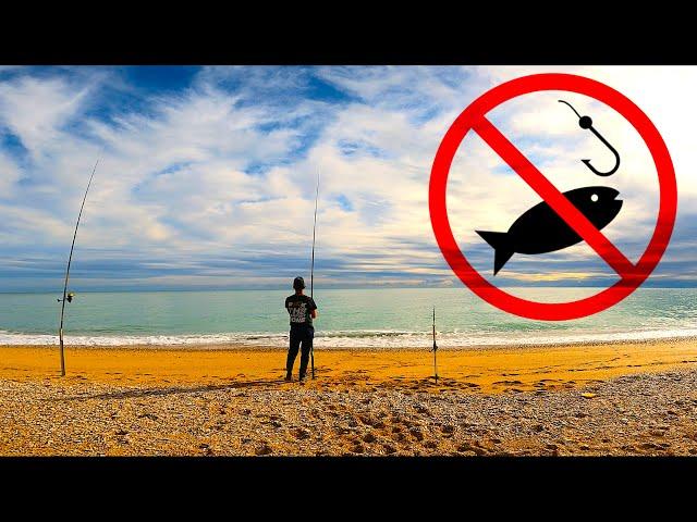 Kicked off the beach! Surf fishing in Italy - Multi species fishing