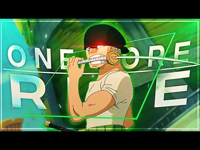 Zoro - One More Ride - [Edit/AMV]! Quick Scrap!