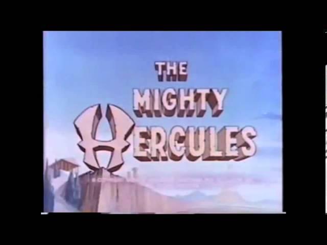 The Mighty Hercules cartoon Intro 1963